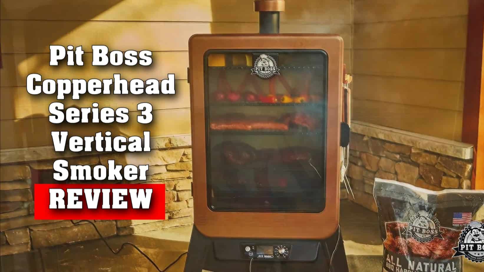 pit boss 3 series vertical smoker