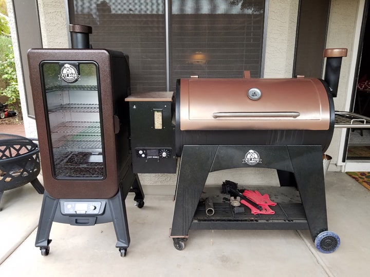 pit boss pellet smoker vertical