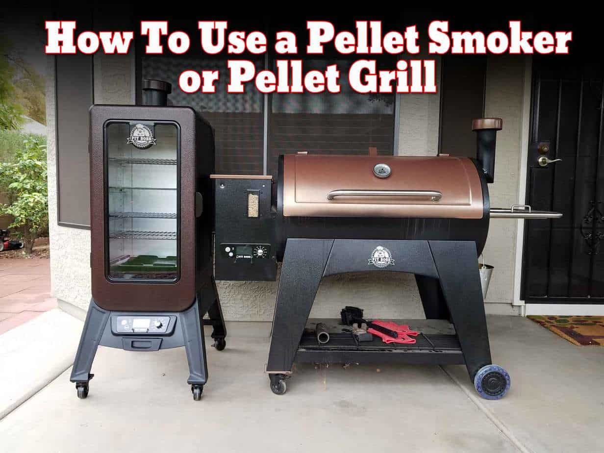 using pit boss pellet grill